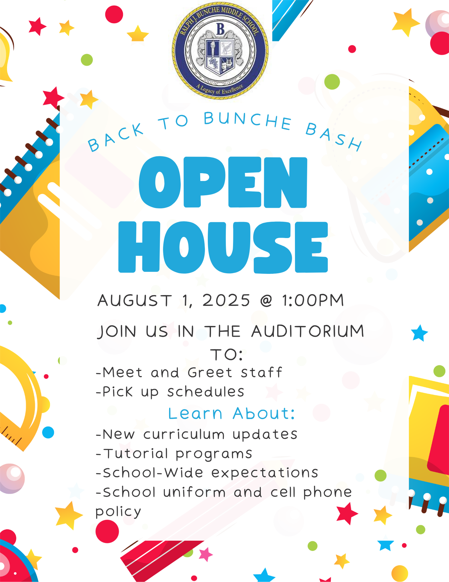  Open House 2025-2026